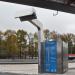 Electric bus charging station