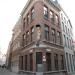 Neoclassical corner house in Antwerp city