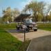 Боевая машина реактивной артиллерии БМ-13 в городе Энгельс