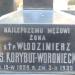 The grave of Wołowski and  Woroniecki family in Warsaw city