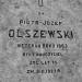 Grób weterana Powstania Styczniowego in Częstochowa city