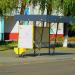 Автобусная остановка «Школа № 49» (ru) in Homieĺ city