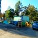 Waste collection point in Homieĺ city