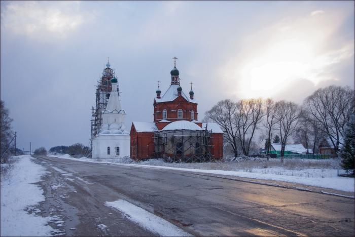 Церковь Троицы Живоначальной Костромская область