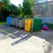 Waste collection point in Homieĺ city