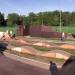 Фанерный кольцевой памп-трек в городе Щёлково
