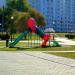 Playground in Homieĺ city