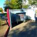 Waste collection point in Homieĺ city