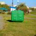 Waste collection point in Homieĺ city