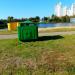 Waste collection point in Homieĺ city