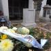 The grave of unknown woman in Warsaw city
