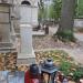 The grave of unknown woman in Warsaw city