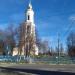 Территория храма Воскресения Словущего в городе Павловский Посад