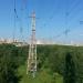 Радиопередающая башня в городе Москва