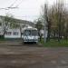 Троллейбус-памятник в городе Могилёв