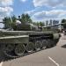 Танк Т-72 в городе Москва