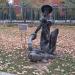 Скульптура Дон Кихота в городе Москва