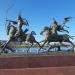 Монумент «Царская охота» (ru) in Kyzyl city