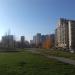 Аллея в городе Москва