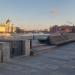 Смотровая площадка со скамейками в городе Москва