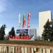 Стела с гербом района Савёлки в городе Москва