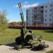 23-мм спаренная зенитная установка ЗУ-23-2 в городе Москва