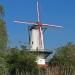 Windmill in Bruges city