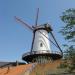 Windmill in Bruges city