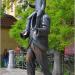 Kafka Monument in Prague city