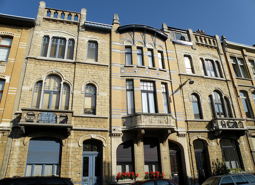 Burgerhuis In Art Nouveau Antwerpen