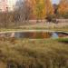 Пруд-отстойник с бетонными берегами в городе Москва