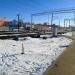 Переход через железнодорожные пути (ru) in Homieĺ city