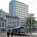 Old Market Square Tram Stop in Nottingham city