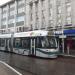 Old Market Square Tram Stop in Nottingham city