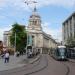 Old Market Square Tram Stop in Nottingham city