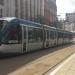 Old Market Square Tram Stop in Nottingham city