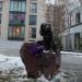 Скульптура «Муму» в городе Москва