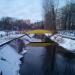 Пешеходный мост через р. Поныри в городе Щёлково