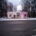Сгоревшее здание продуктового магазина в городе Щёлково