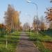 Аллея в городе Москва