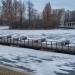 Понтонный пирс в городе Москва