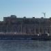 Снесённый каркас ангара в городе Москва