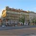 I.P.Pavlov square in Prague city