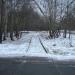 Бывший железнодорожный переезд через Северный пр. в городе Москва