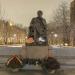 Памятник Ч. Т. Айтматову в городе Москва