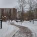 Сквер в городе Москва