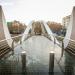 Footbridge in Tirana city