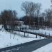 Пешеходный мост через реку Клязьму в городе Щёлково