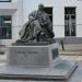 Statue Willem Elsschot in Antwerp city