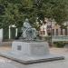 Statue Willem Elsschot in Antwerp city